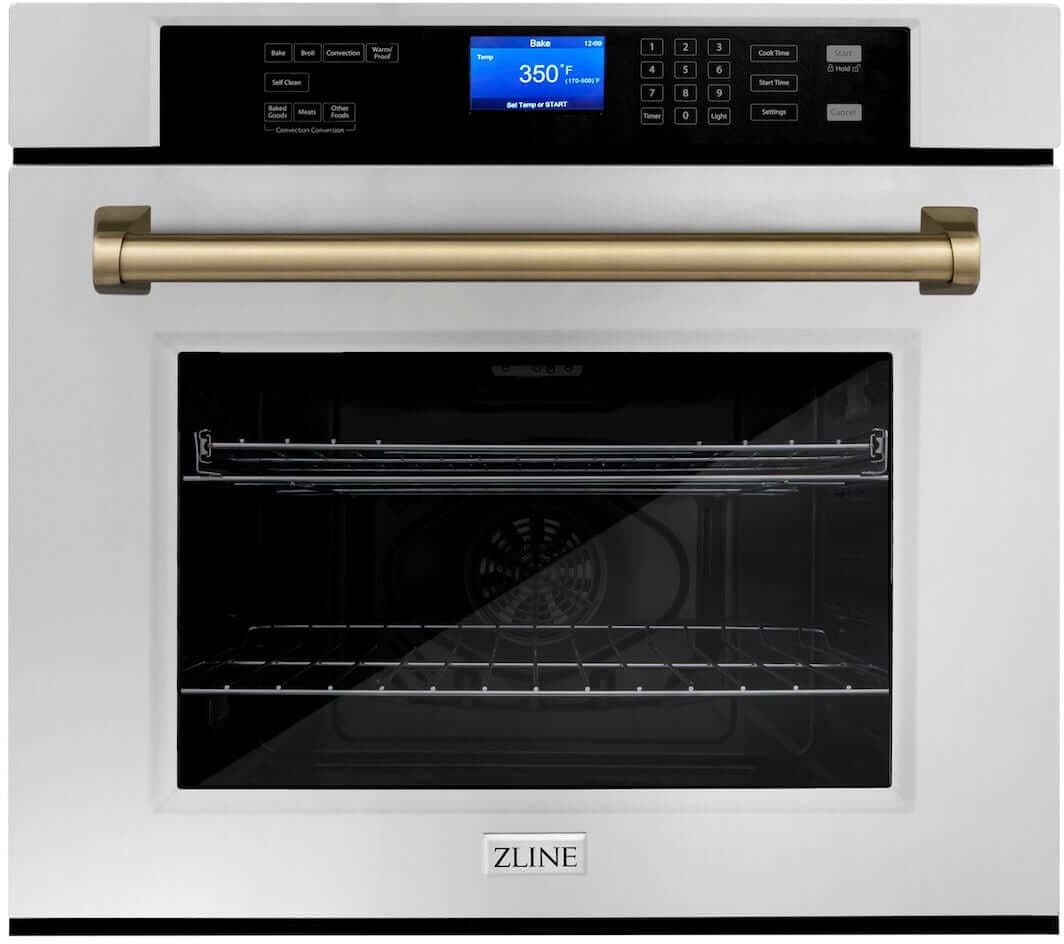 Zline AWSZ30CB Champagne Bronze Accents