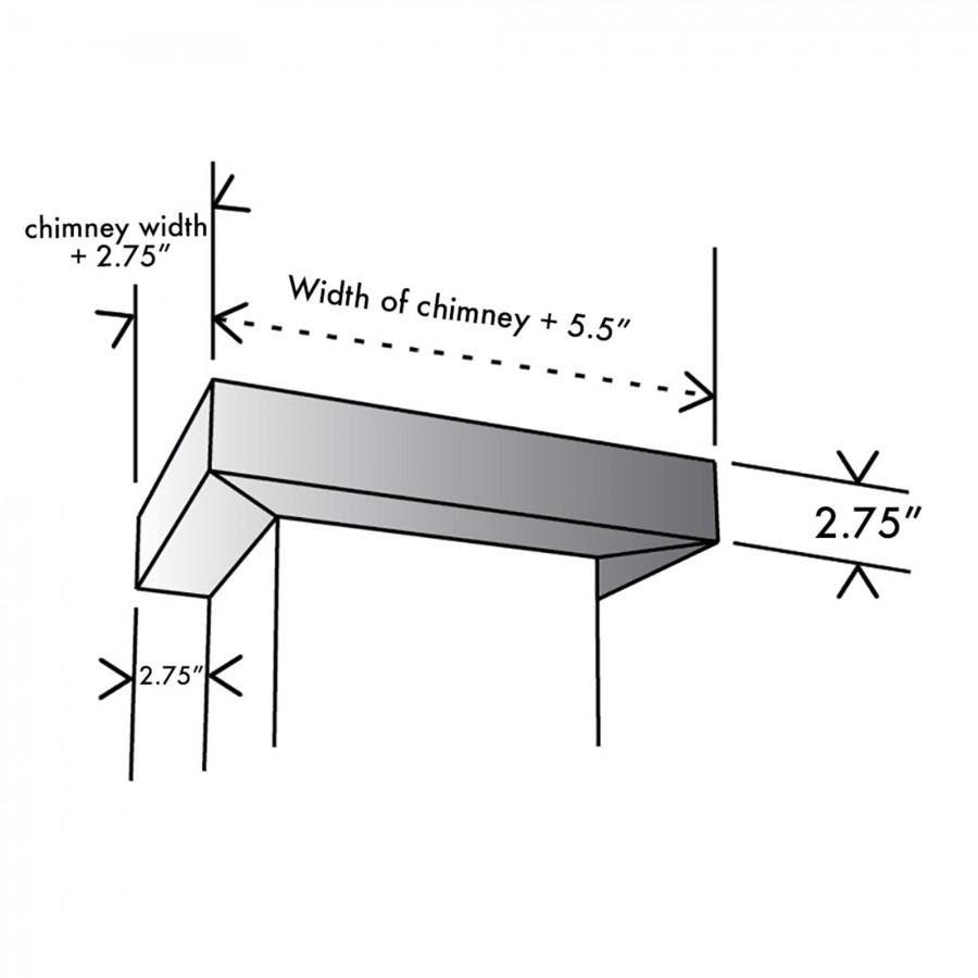 Zline CM4587597KEKECOM30KZ Brushed 430 Stainless Steel
