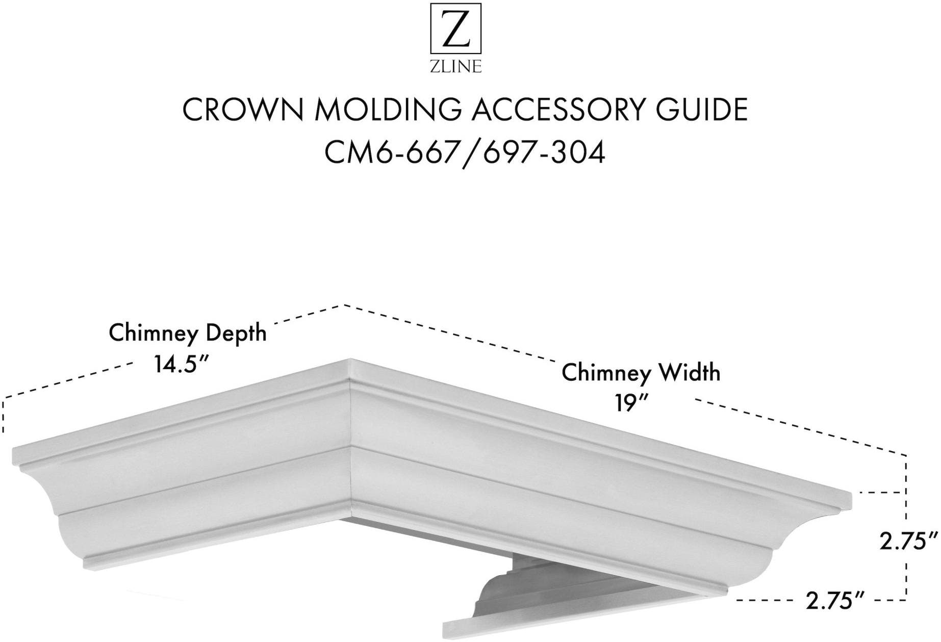 Zline CM6667697304 Stainless Steel