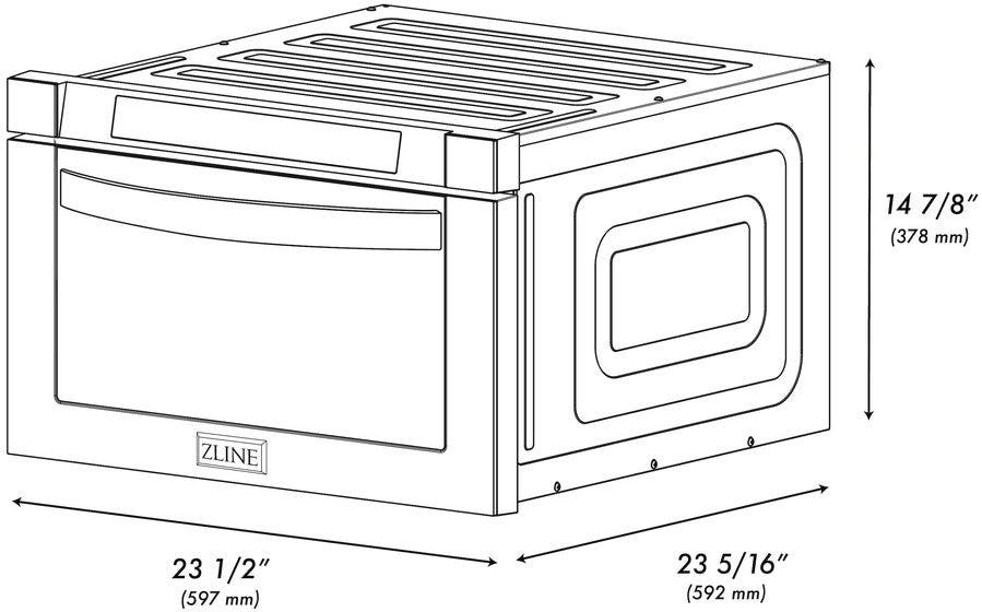Zline MWD1 Stainless Steel