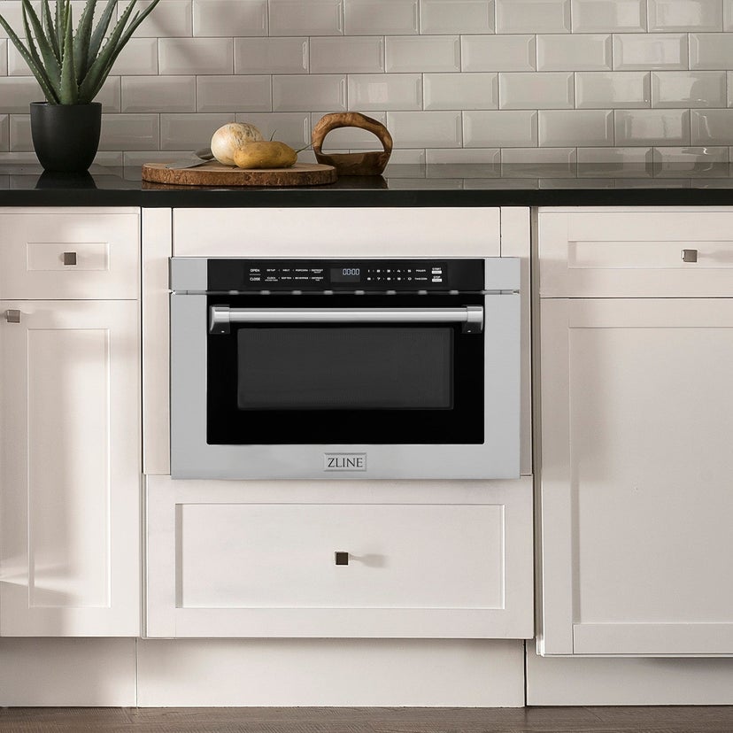 Zline MWD1H 24 Inch 1.2 cu. ft. Built-in Microwave Drawer with...