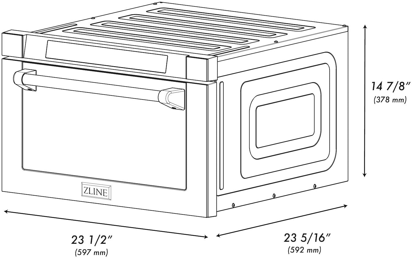 Zline MWD1H Stainless Steel