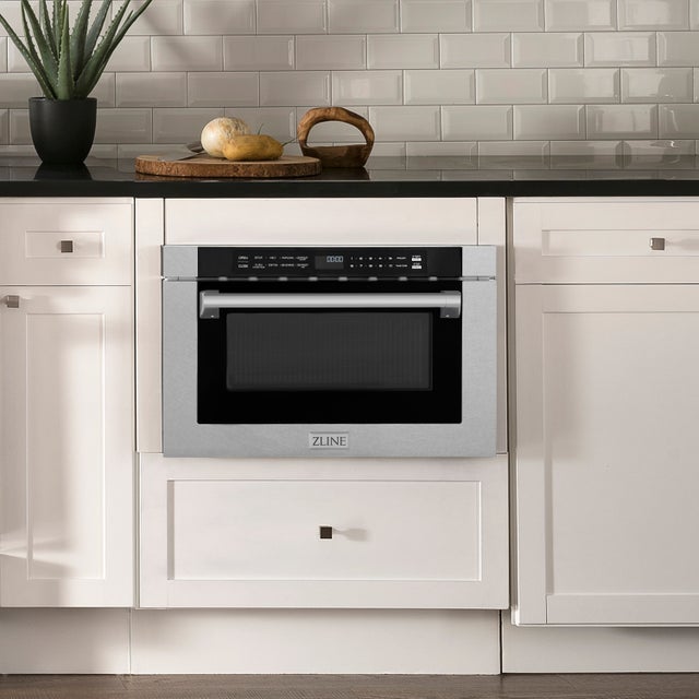 Zline MWD1SSH 24 Inch 1.2 cu. ft. Built-in Microwave Drawer with...