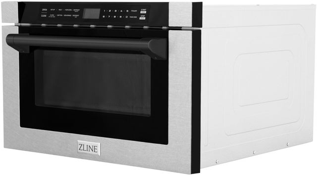 Zline MWDZ1SSHMB Autograph Edition 24 Inch 1.2 cu. ft. Built-in Mic...