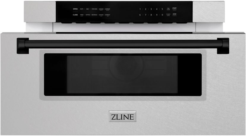 Zline MWDZ30SSMB Autograph Edition 30 Inch 1.2 cu. ft. Built-In Mic...