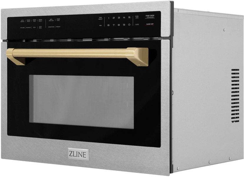 Zline MWOZ24SSCB Autograph Edition 24 Inch 1.6 cu ft. Built-in Conv...