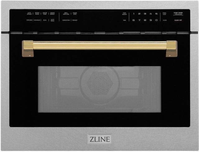 Zline MWOZ24SSG Autograph Edition 24 Inch 1.6 cu ft. Built-in Conv...