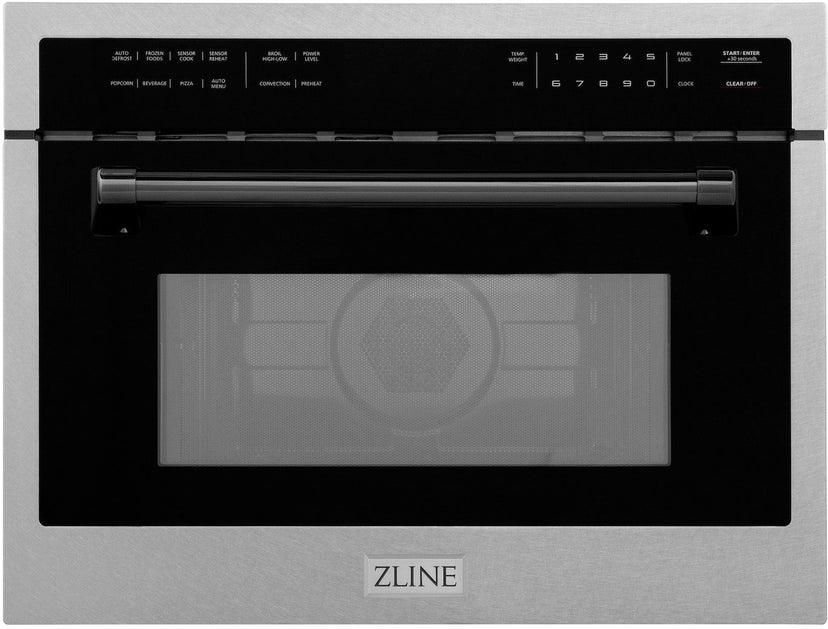 Zline MWOZ24SSMB Autograph Edition 24 Inch 1.6 cu ft. Built-in Conv...