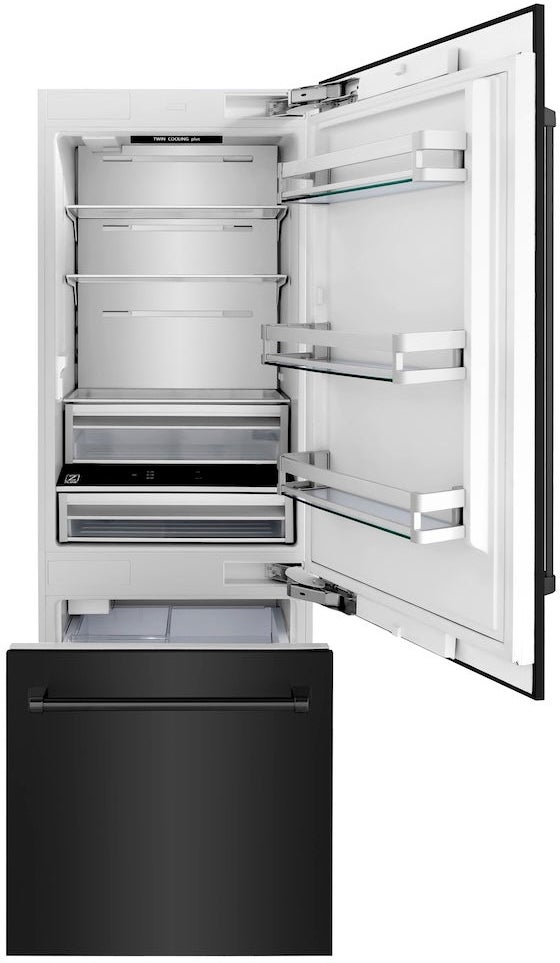 Zline RBIVBS30 ZLINE 30 Inch 16.1 cu. ft. Built-In 2-Door Bottom ...