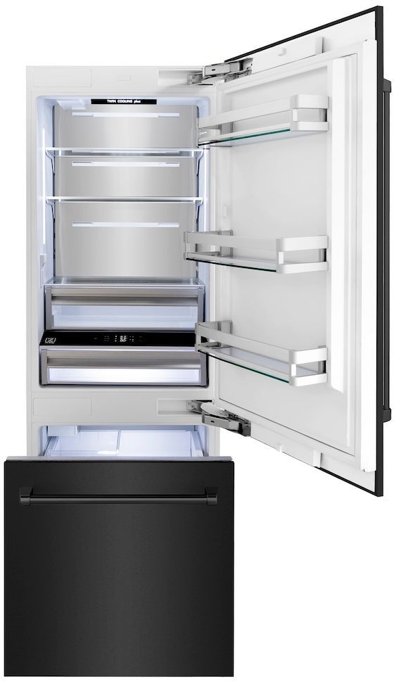 Zline RBIVBS30 ZLINE 30 Inch 16.1 cu. ft. Built-In 2-Door Bottom ...