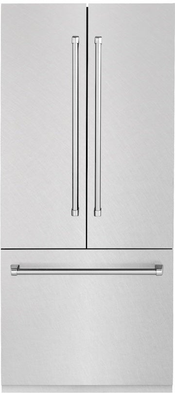 Zline RBIVSN36 ZLINE 36 Inch 19.6 cu. ft. Built-In 3-Door French ...