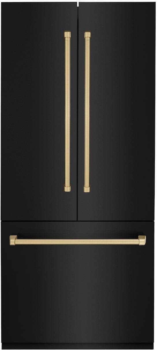 Zline RBIVZBS36CB Black Stainless Steel With Champagne Bronze Accent...