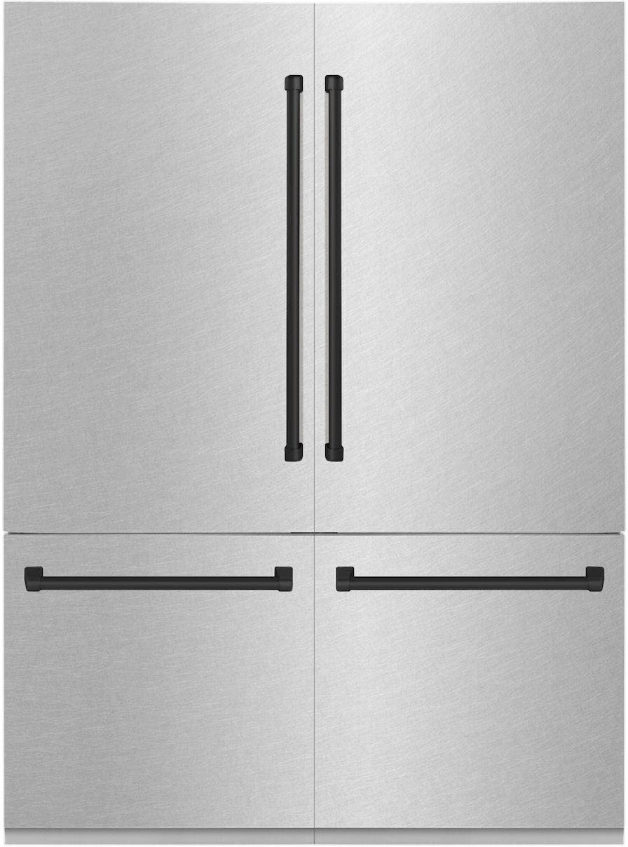 Zline RBIVZSN60MB Durasnow Stainless Steel With Matte Black Accents