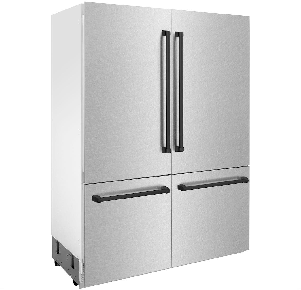 Zline RBIVZSN60MB Durasnow Stainless Steel With Matte Black Accents