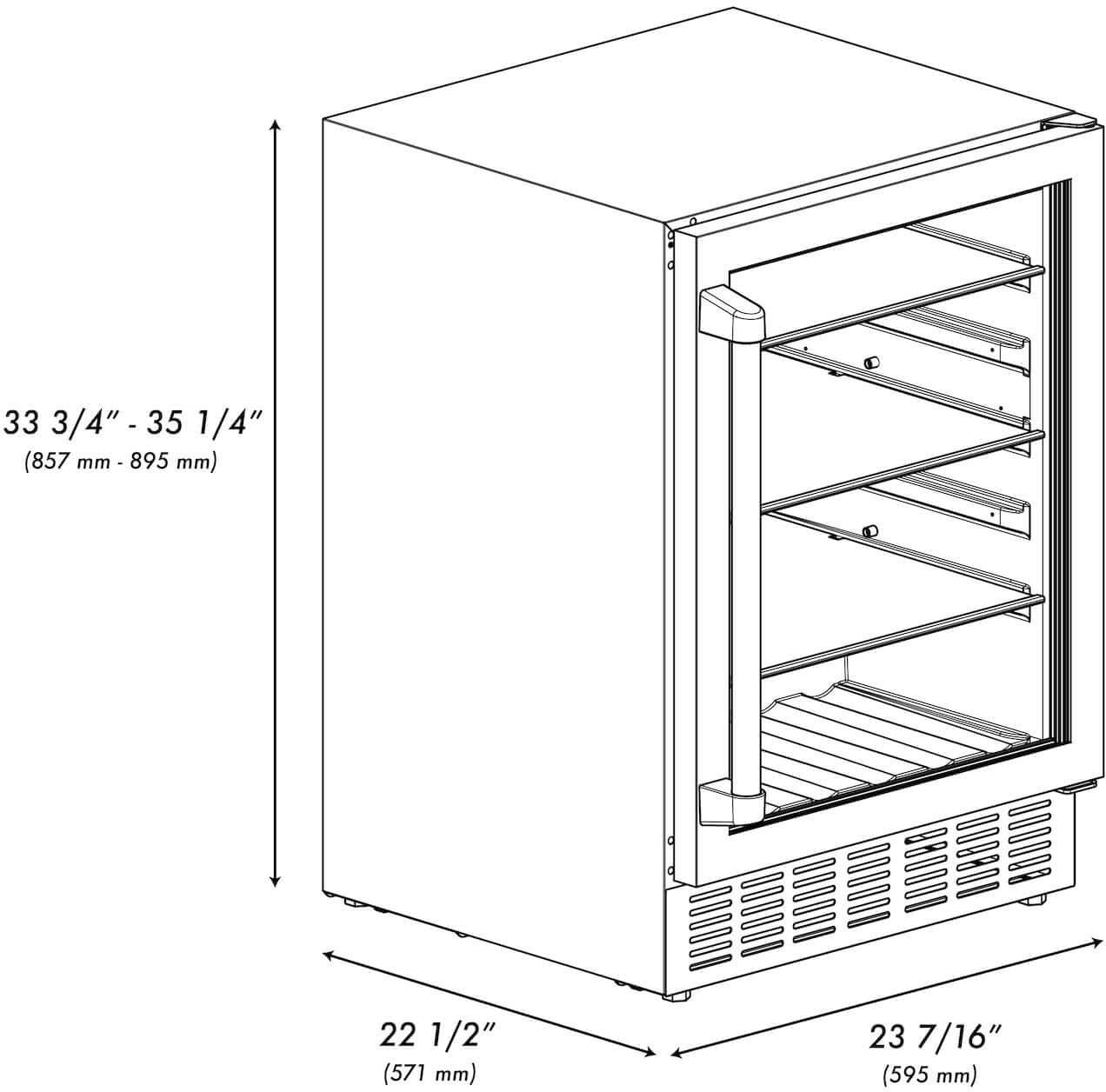 Zline RBVUS24 Stainless Steel