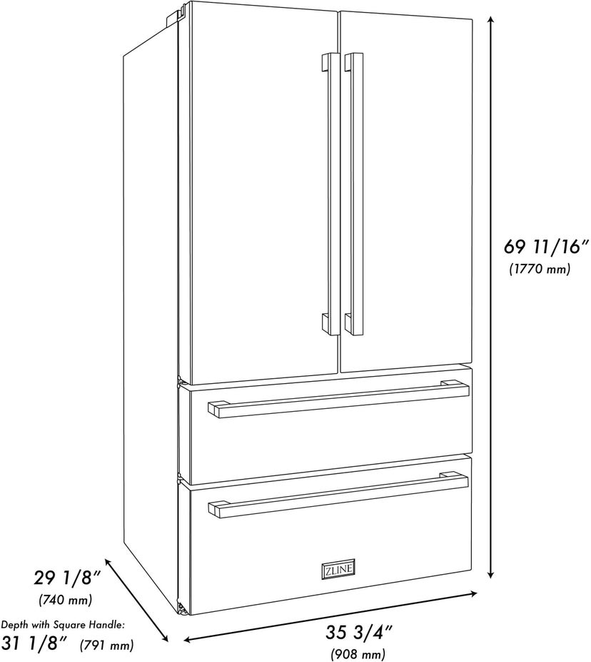 Zline RFMZ36BSFCB