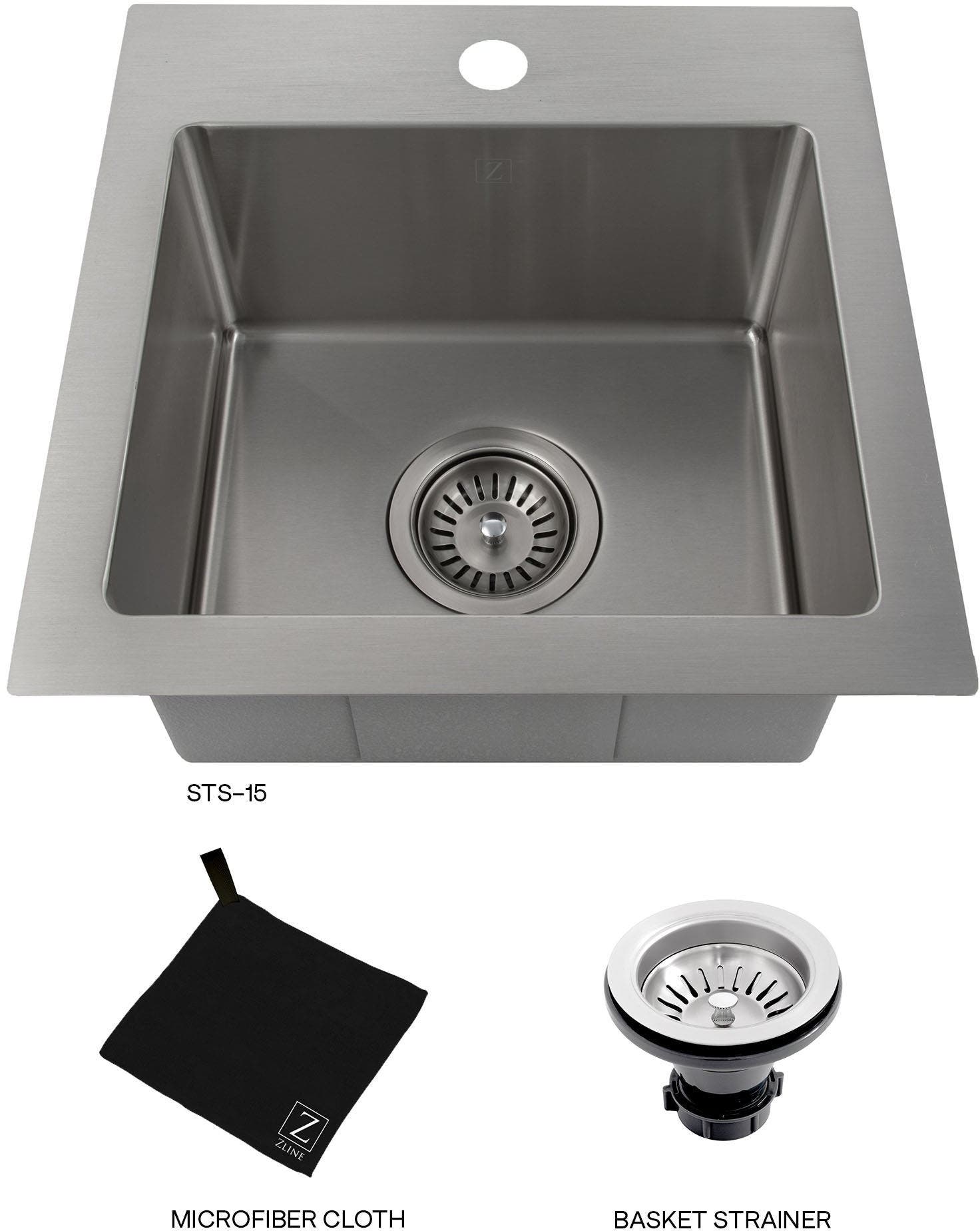 Zline STS15S Dura Snow Stainless Steel
