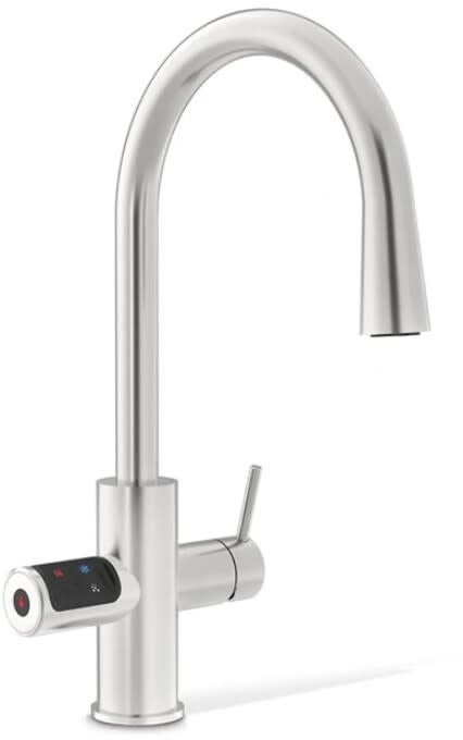 シルバーウォーターポット Zip Water 01045848 HydroTap Celsius AIO Faucet Brushed Nickel