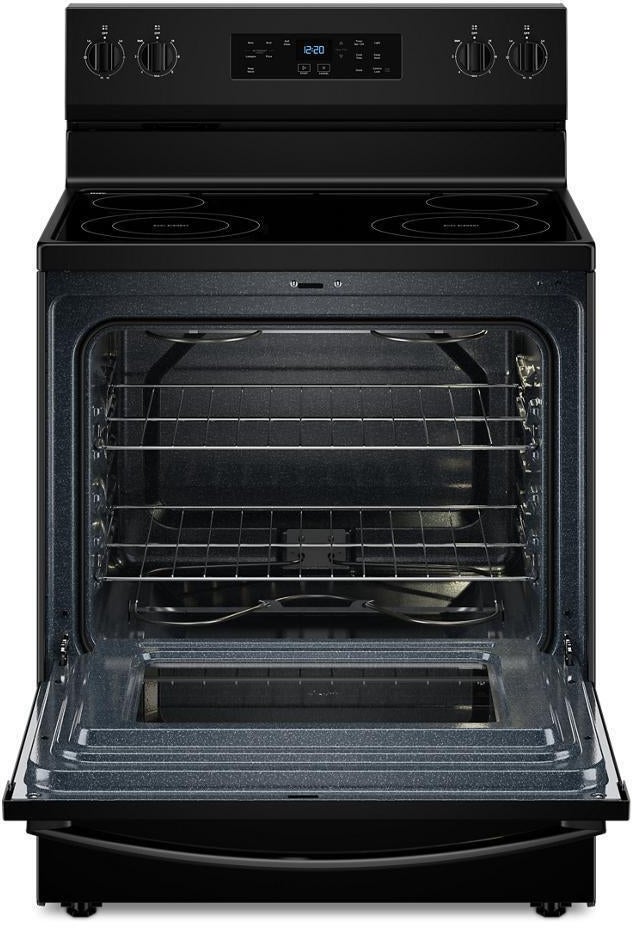 Whirlpool WFES3530RB 30 Inch Freestanding Electric Range with 4 Element...