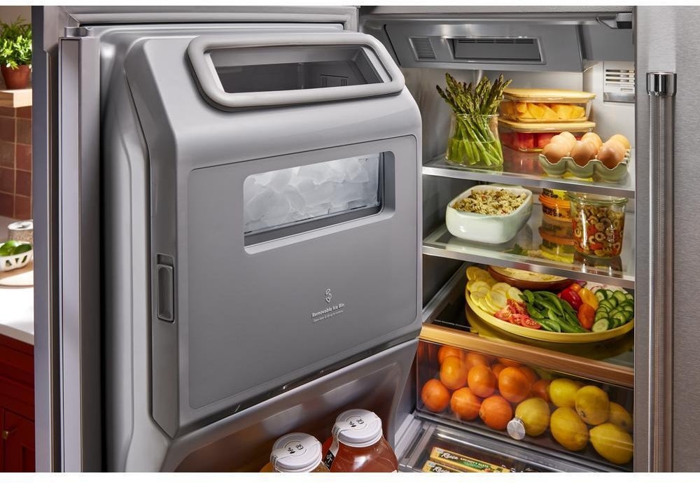 KitchenAid KRMF536RPS 36 Inch French Door Refrigerator PrintShield