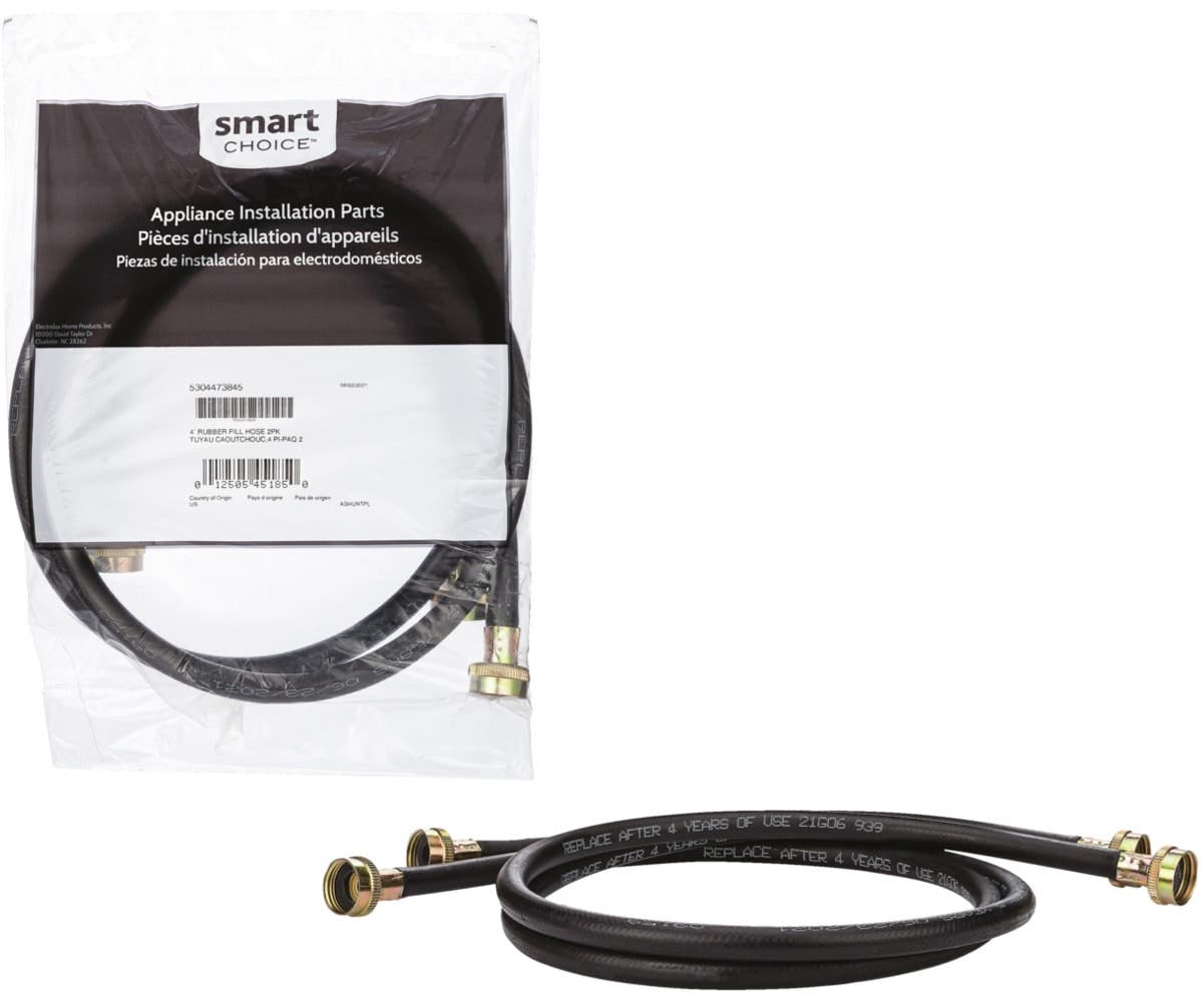 4' Laundry Rubber Fill Hose - 2 pack