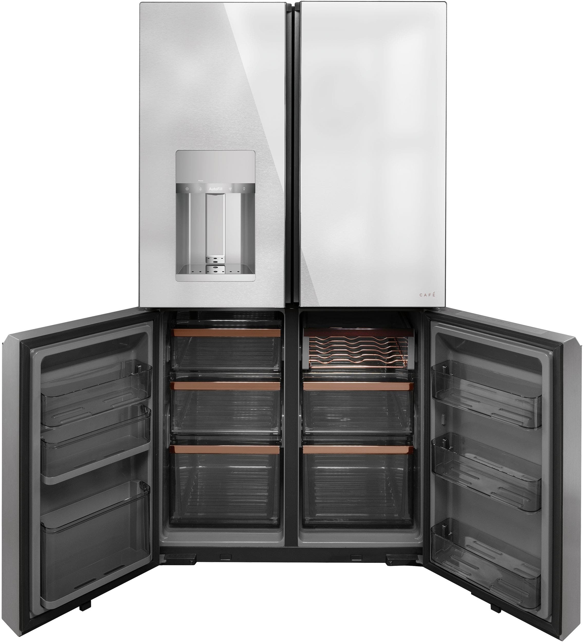 Cafe CQE28DM5NS5 Platinum Glass