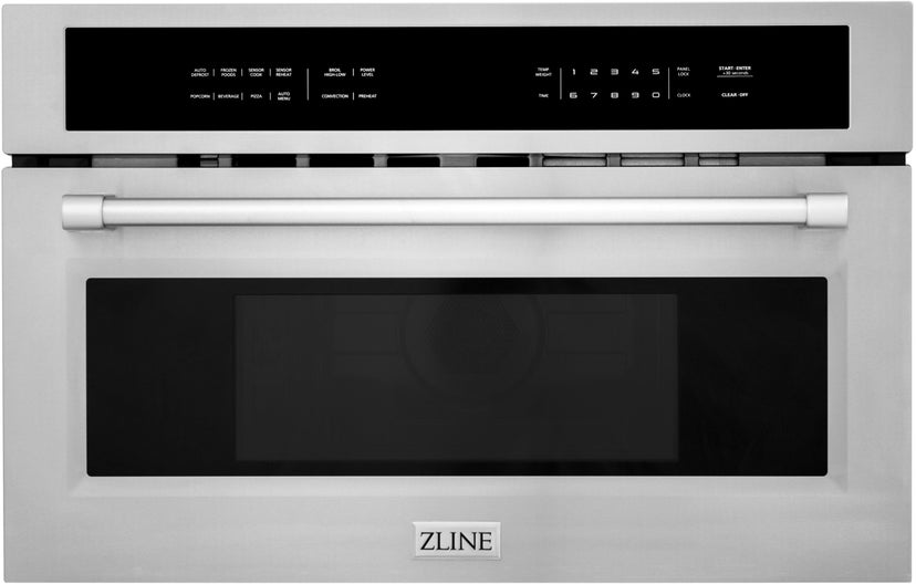 Zline MWO30 30" inch wide, 1.6 cu ft. Built-in Convection Micr...