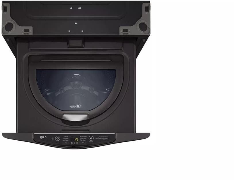 LG WD200CB Black Steel