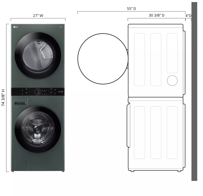 LG WKGX201HGA Nature Green