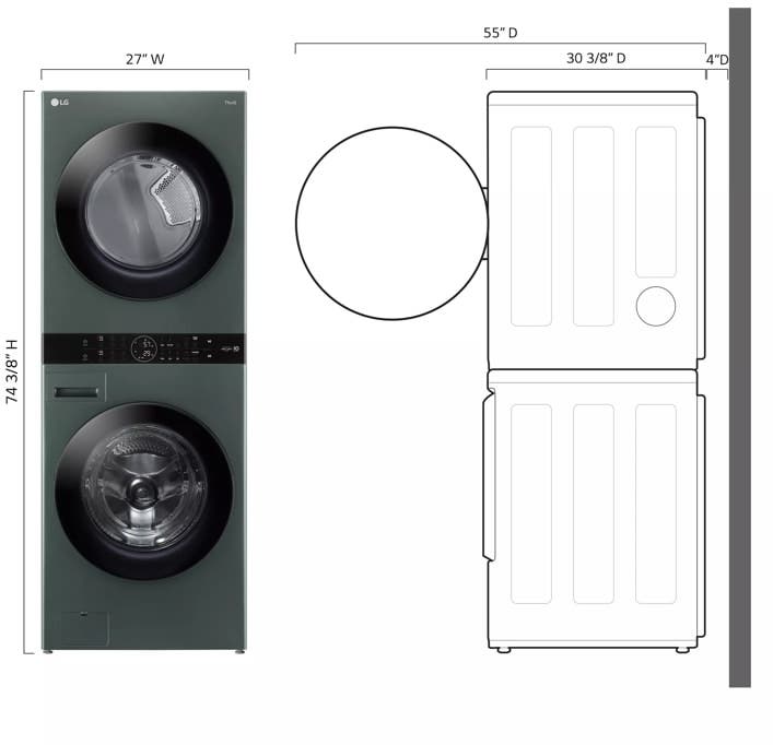 LG WKGX201HGA Nature Green