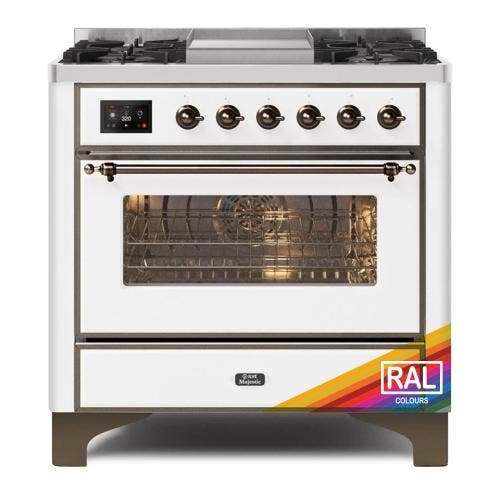Ilve UM09FDNS3RAB Ral Custom Color With Bronze Knobs