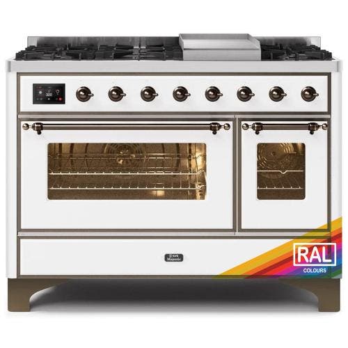 Ilve UM12FDNS3RAB Ral Custom Color With Bronze Knobs