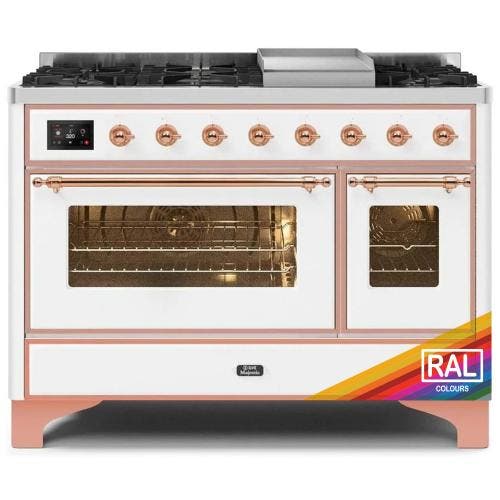 Ilve UM12FDNS3RAP Ral Custom Color With Copper Knobs