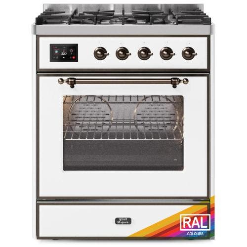 Ilve UM30DNE3RAB Ral Custom Color With Bronze Knobs