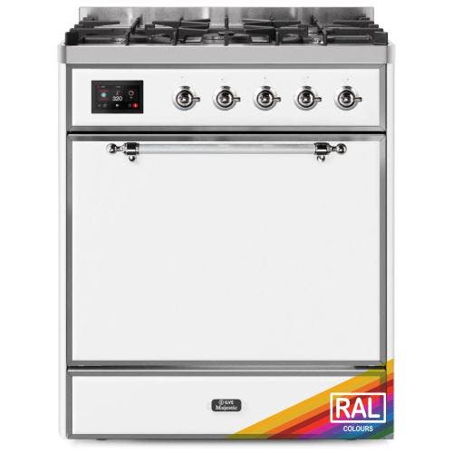 Ilve UM30DQNE3RACLP Ral Custom Color With Chrome Knobs, Liquid Propane