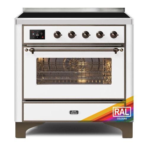 Ilve UMI09NS3RAB Ral Custom Color With Bronze Knobs
