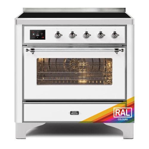 Ilve UMI09NS3RAC Ral Custom Color With Chrome Knobs