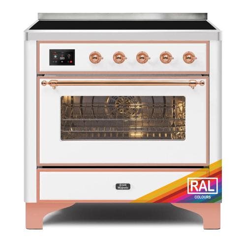 Ilve UMI09NS3RAP Ral Custom Color With Copper Knobs