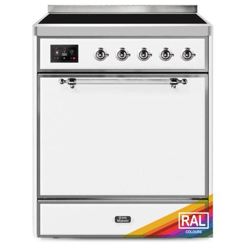 Ilve UMI30QNE3RAC Ral Custom Color With Chrome Knobs