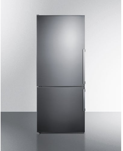 Summit FFBF283SSLHD 28 Inch Counter-Depth Bottom Freezer Refrigerator ...