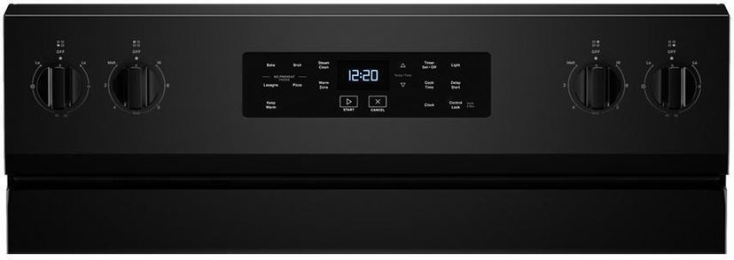 Whirlpool WFES3330RB 30 Inch Electric Freestanding Range: Black