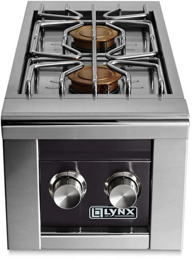 Lynx LSB22OBLP 13 Inch Built-In Double Side Burner with Two 15,00...