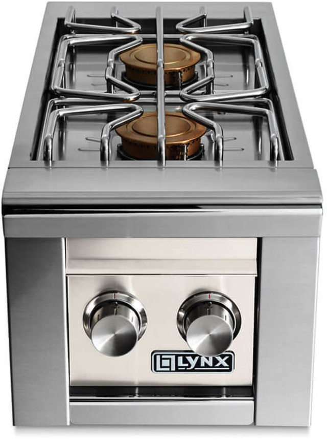 Lynx LSB22GLLP 13 Inch Built-In Double Side Burner with Two 15,00...