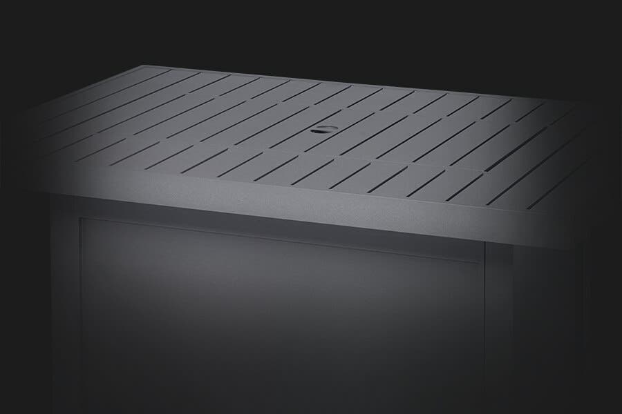 Napoleon HAMP1GY Gray, Rectangle