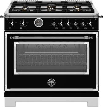 Bertazzoni HER366BCFGMNETLP Nero Black, Liquid Propane