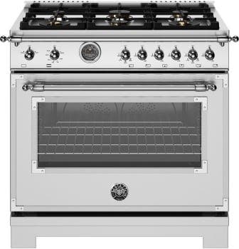 Bertazzoni HER366BCFGMXTLP Stainless Steel, Liquid Propane
