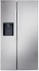 36 Inch Freestanding Side-by-Side Smart Refrigerator with 27 cu.ft. Total Capacity, External Ice and Water Dispenser, Door Cooling+, ADA Compliant, and ENERGY STAR® Certified