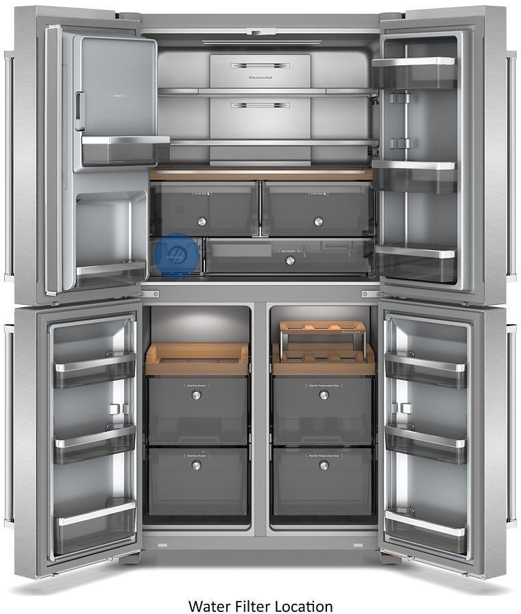 KitchenAid KRQC736RPS 36 Inch Freestanding French Door