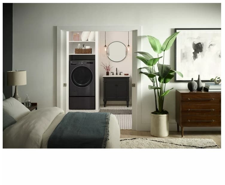 LG WM6998HBA Black Steel