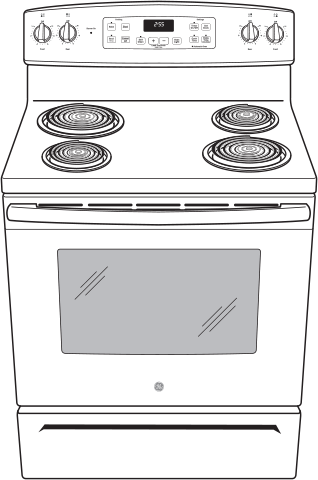 GE JB256DMCC Bisque